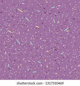 tor seamless pattern with chaotic dots. Abstract background in trend colors. For wallpaper, wrapping paper, banner, design of cover. Colorful background for printed products. EPS10.  