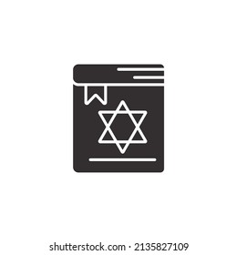 torah book icons  symbol vector elements for infographic web