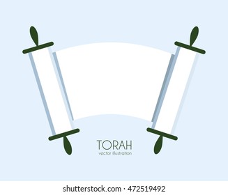 Torah Scroll Icon