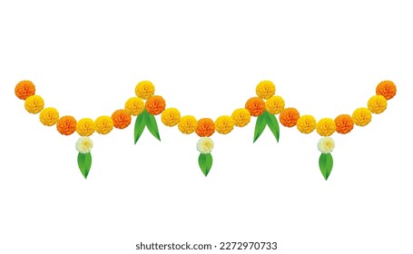 Toran marigold decoration ganapati diwali karwa choth dasara onam indian festivals
