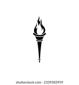 Torch element logo vector ready to use