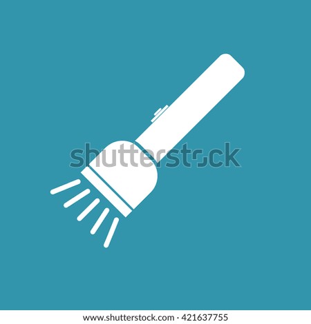 Torch, Flash Light Icon. Eps-10.