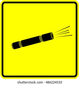 torch flashlight sign