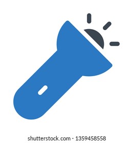 torch glyph double color