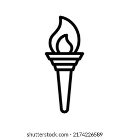 6,872 Torch line art Stock Vectors, Images & Vector Art | Shutterstock