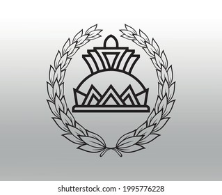 icono de antorcha o logotipo símbolo de signo aislado ilustración vectorial,icono derecho en relleno,línea delgada,contorno y estilo de trazo Colección de icono vectorial de estilo negro de alta calidad,fondo degradado