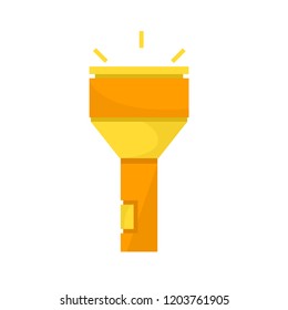 torch icon on white background