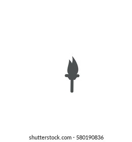 torch icon. sign design