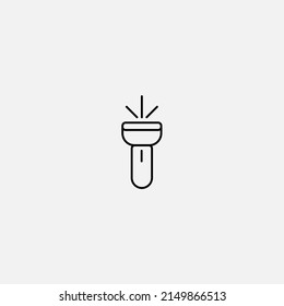 Torch icon sign vector,Symbol, logo illustration for web and mobile