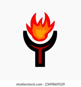 torch icon. simple, modern, flaticon