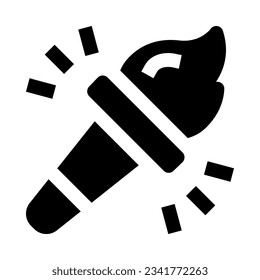 torch icon for your website, mobile, presentation, and logo design.