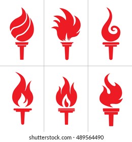 torch icons set