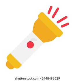 Torch Labour day icon illustration