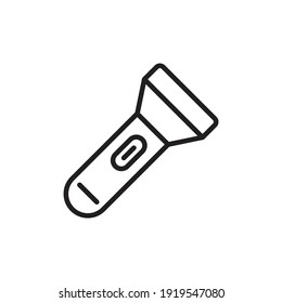 Torch Light icon in vector. Logotype