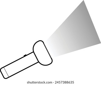 Torch light vector icon eps 10 