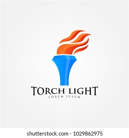 Torch Logo Design