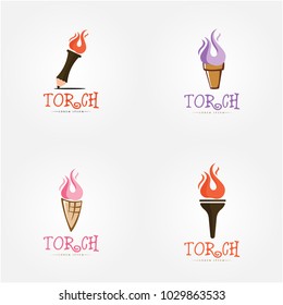 Torch Logo Design