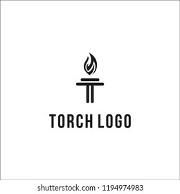 Torch Logo design inspiration