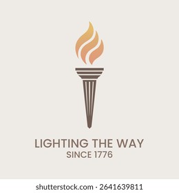 Torch logo lighting the way since 1776