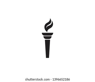  Torch logo and symbol design inspiration