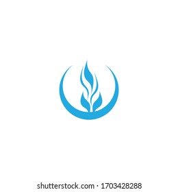 Torch  Logo Template vector symbol nature