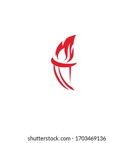 Naturaleza del símbolo vectorial de la plantilla de logotipo de torsión