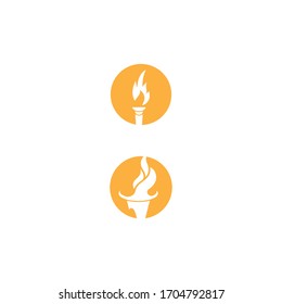 Naturaleza del símbolo vectorial de la plantilla de logotipo de torsión