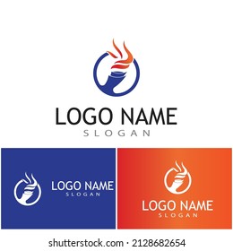 Vorlagenvektorgrafik-Design für Toronto-Logos