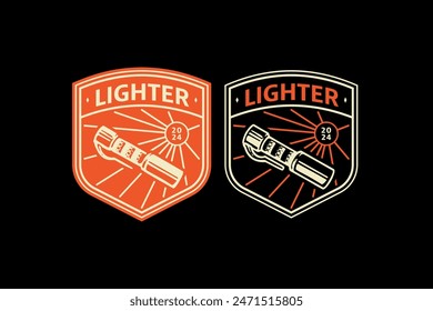torch outdoor logo design for wildlife adventure and survival kit sport business