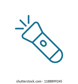 Torch outline icon