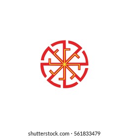 The torch - shaped a powerful symbol of the Vedic Slavonic-Aryan culture. Guardian
