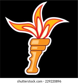 Torch vector