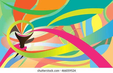 torch vector abstract colors splash concept rio vector color background, Brazil Summer 2016 Games in Rio de Janeiro , abstract colorful backdrop , sport games background 2016