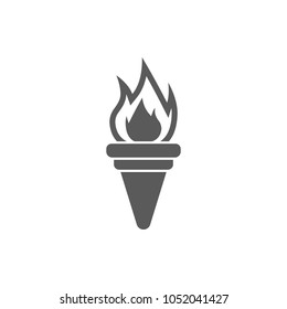 torch vector icon