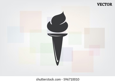 Torch vector icon