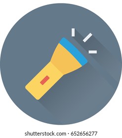 Torch Vector Icon