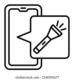 Icono del vector de la antorcha. Se puede usar para imprimir, móviles y aplicaciones web.