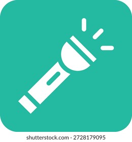 Fackel-Vektorsymbol-Entwurfsgrafik