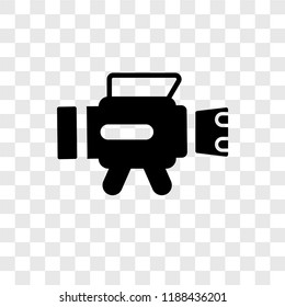 Torch vector icon isolated on transparent background, Torch transparency logo concept