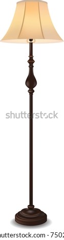 torchere wooden