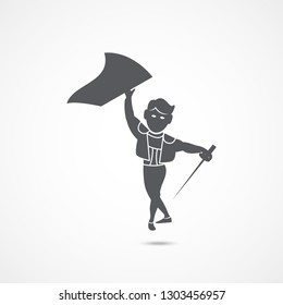 Toreador vector icon 