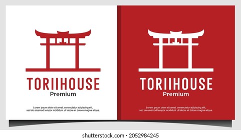 Tori Gate House Logo Design