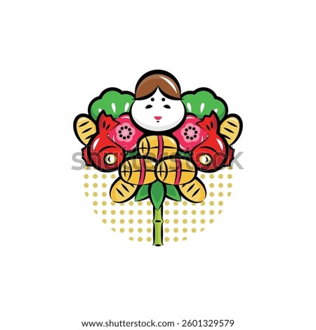 Tori no Ichi(Bird Fair) rake | Useful seasonal event materials series (Autumn) | Pop one-point illustrations
Translation: Tori no Ichi is a Japanese festival for good luck and prosperity in business.