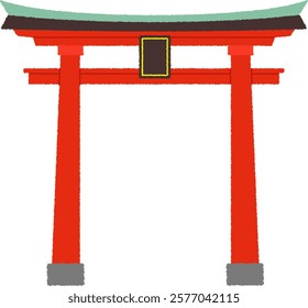 A torii gate is a barrier that separates the sacred area of ​​a shrine or other building from the secular world where humans live, and indicates the entrance to the sacred area.