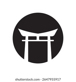 Torii Gate Symbol Element Design
