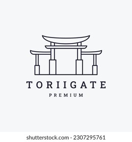 ilustración de icono del vector del logotipo de torigate.