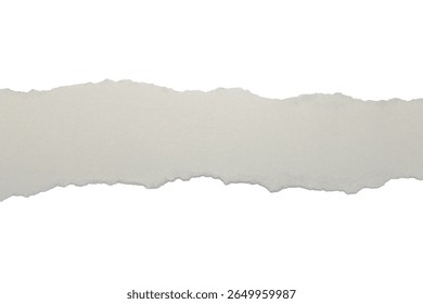 torn blank pages with uneven texture edges. set of ripped white paper sheets png isolated on transparent background. document or newspaper mockup