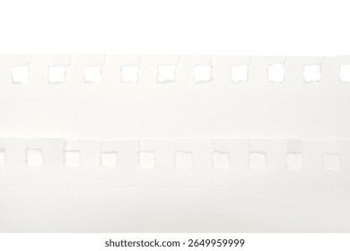 torn blank pages with uneven texture edges. set of ripped white paper sheets png isolated on transparent background. document or newspaper mockup, school circle notebook