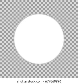 Torn hole and ripped of paper on a transparent background, vector art and illustration.