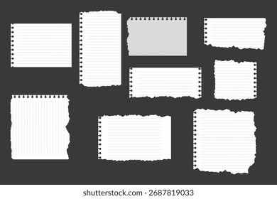 Torn Lined Notebook Paper Background,paper cut,memo,note paper